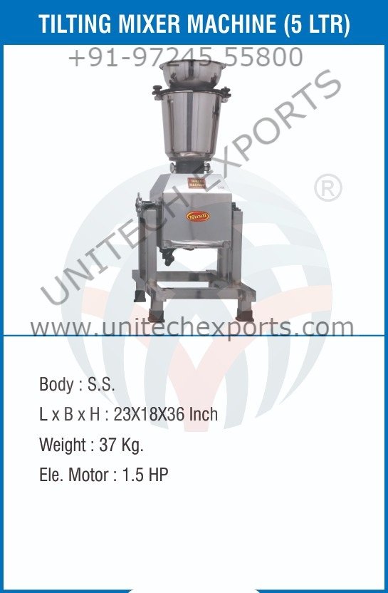 Heavy Duty Mixer Grinder (Tilting Model)